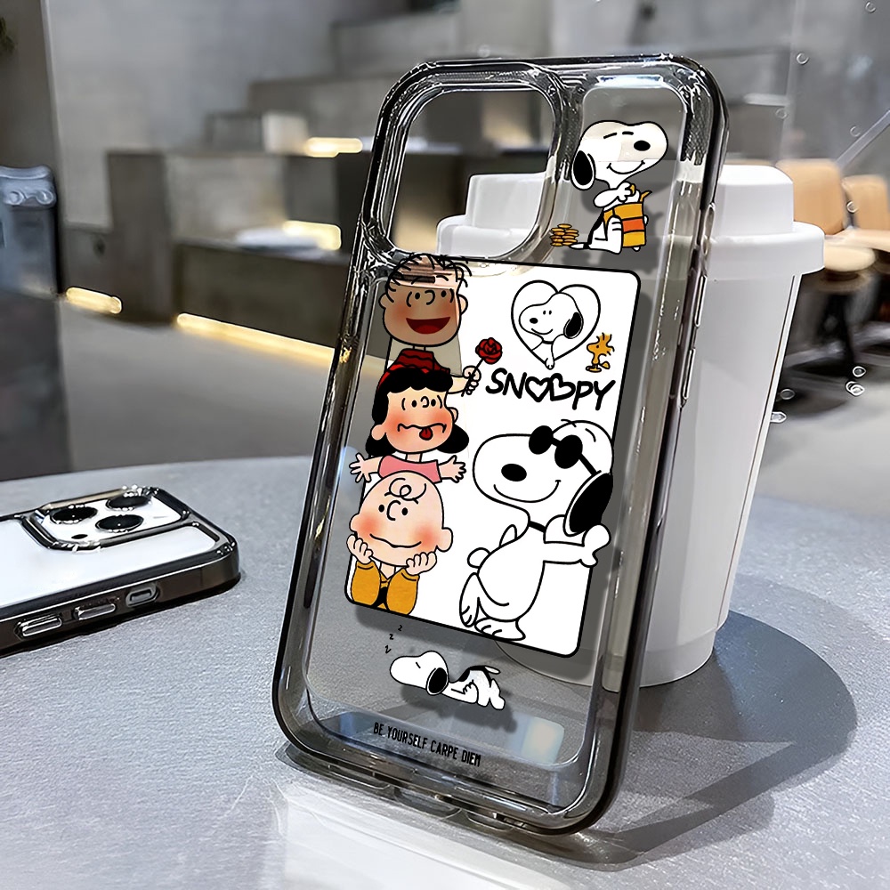 Ốp Điện Thoại Trong Suốt In Hình Cậu Bé Không Gian Cho iphone 14 pro max 11 13 12 7 8 Plus X XR XSMax