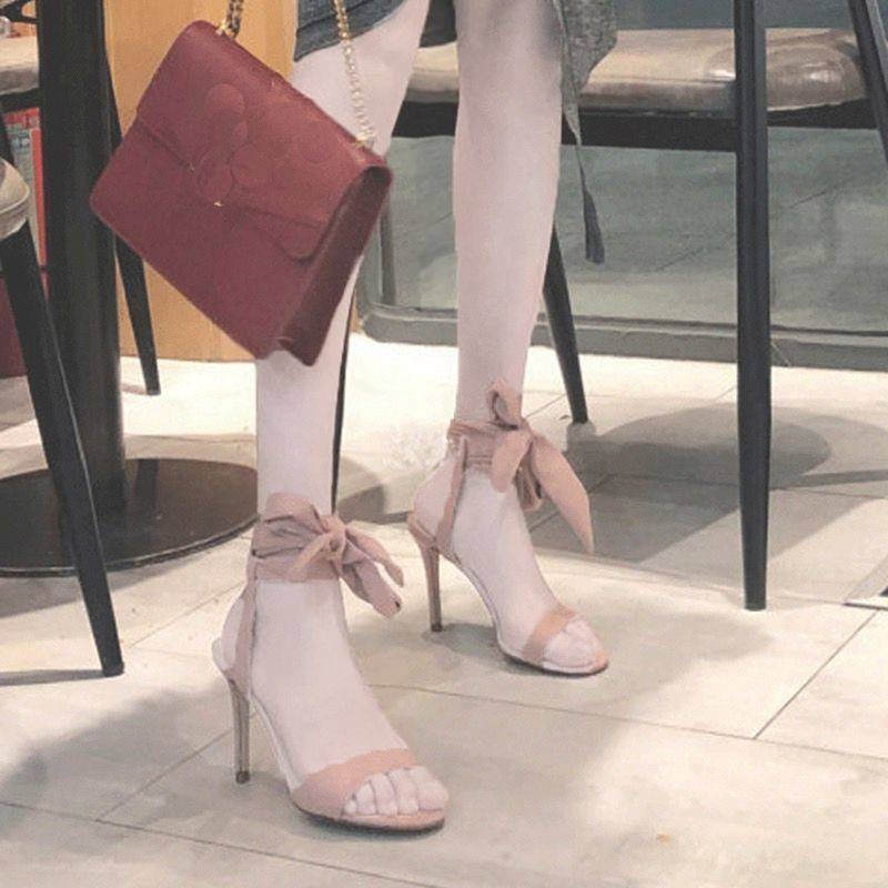 Dép Bánh Mì Màu Hồng Dễ Thương Thời Trang Mùa Hè Cho Nữ