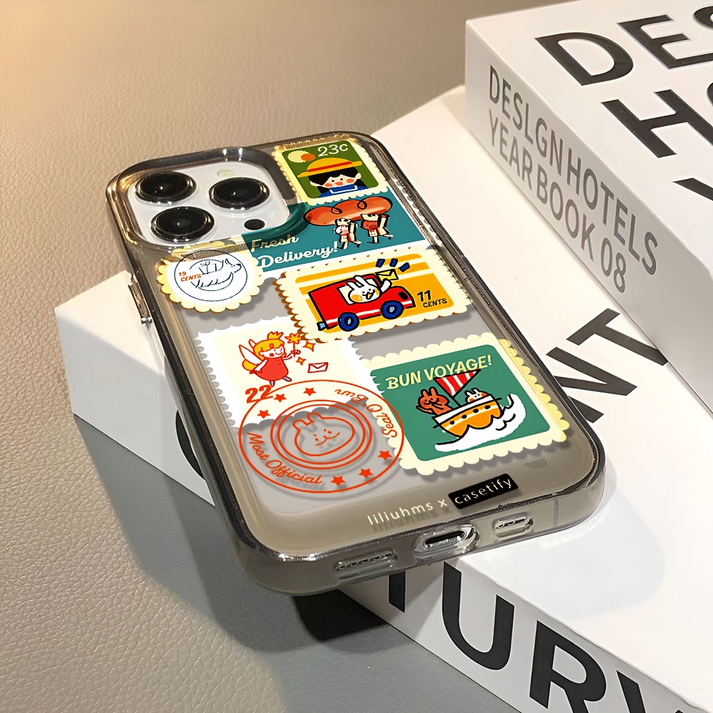 Ốp Điện Thoại Trong Suốt Họa Tiết Thời Trang Cho iphone 14 pro max 11 13 12 7 8 Plus X XR XSMax