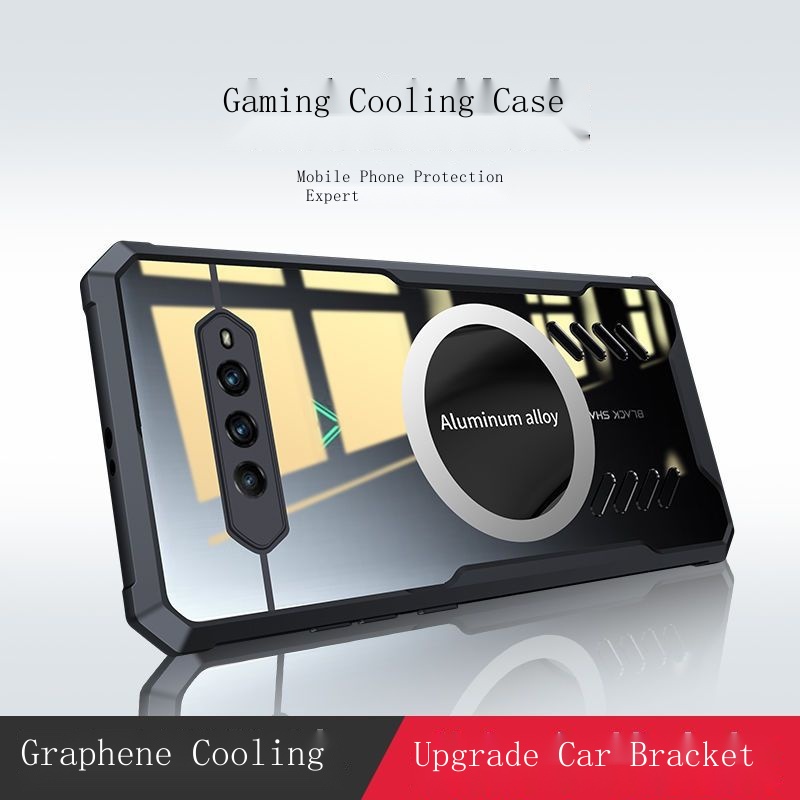 Ốp Điện Thoại Hút Từ Tính Tản Nhiệt Cho Black Shark 4 4pro 4s 5P 5RS