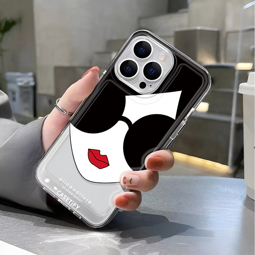 Ốp Điện Thoại Trong Suốt Chống Sốc In Hình Cô Gái Không Gian Cho iphone 14 pro max 11 13 12 7 8 Plus X XR XSMax