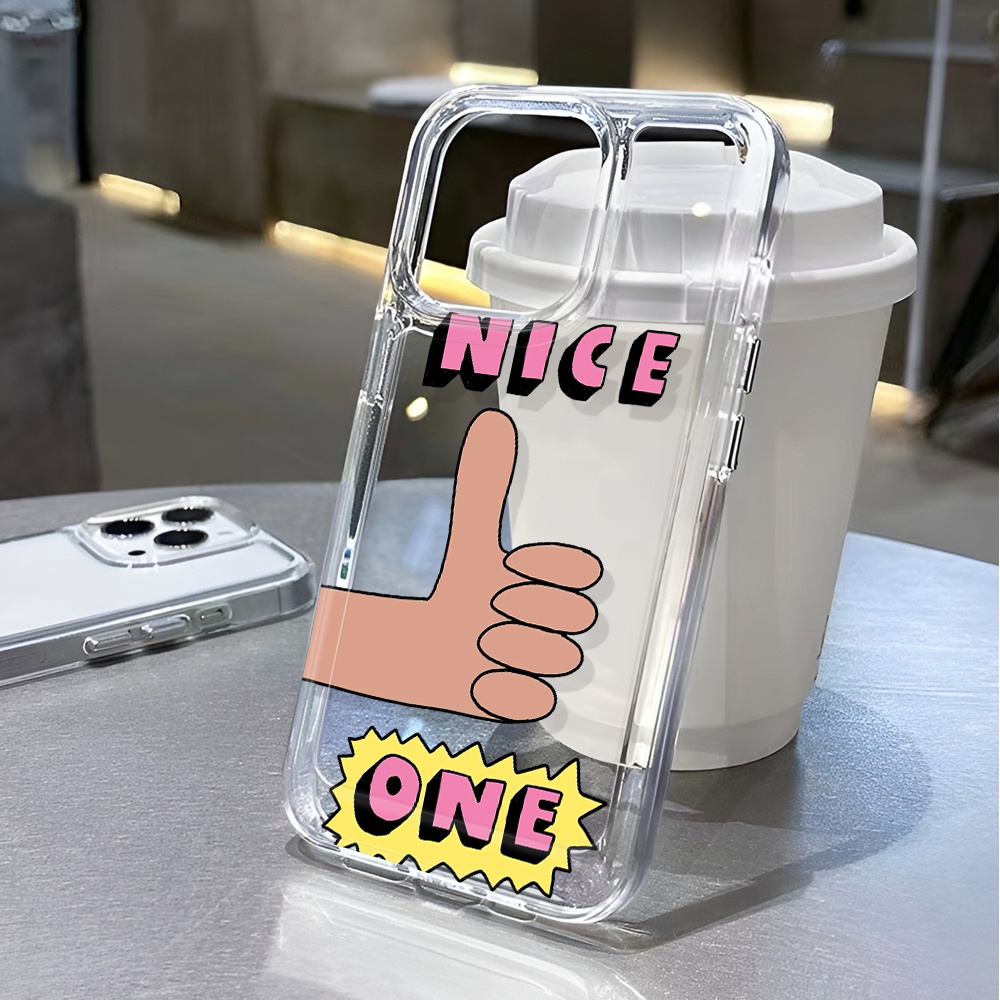 Ốp Điện Thoại Trong Suốt Chống Sốc Họa Tiết Hoạt Hình Cho iphone 14 pro max 11 13 12 7 8 Plus X XR XSMax