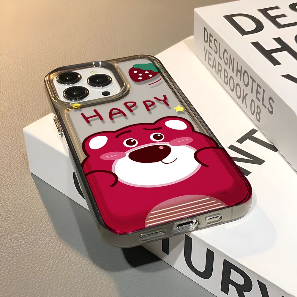 Ốp Điện Thoại Trong Suốt Họa Tiết Hoạt Hình Cho iphone 14 pro max 11 13 12 7 8 Plus X XR XSMax