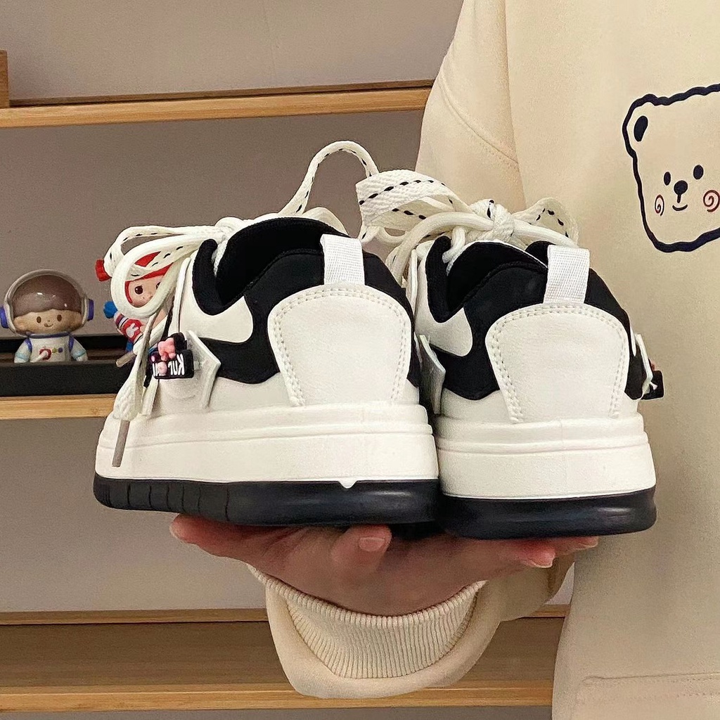 Giày Sneaker Đế Dày Thời Trang 2023 Dễ Thương Cho Nữ