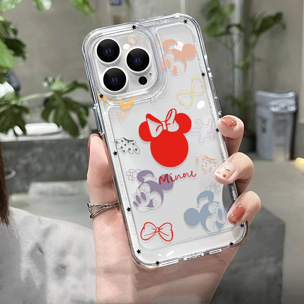 Ốp Điện Thoại Trong Suốt Chống Sốc In Hình Không Gian Hoạt Hình Cho iphone 14 pro max 11 13 12 7Plus 7 8 Plus X XR XSMax