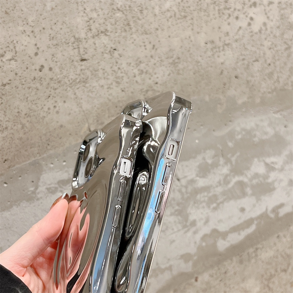 Ốp Điện Thoại tpu Mềm Màu Trơn Họa Tiết Trái Tim Cho iphone 15 pro max 14 pro max 13 pro max 12 pro max