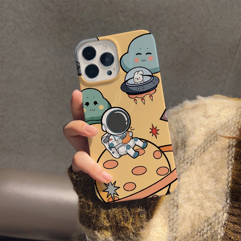 Ốp Điện Thoại Cứng In Hình Hành Tinh Cho iphone 14promax 11 13 12 7Plus 8 X XS Max