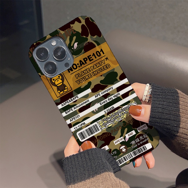 Ốp Điện Thoại Cứng Chống Sốc Họa Tiết Rằn Ri Cho iphone 14 pro Max 11 13 12 7Plus 8 X XS Max