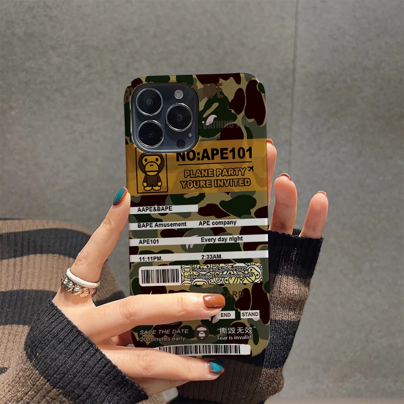 Ốp Điện Thoại Cứng Chống Sốc Họa Tiết Rằn Ri Cho iphone 14 pro Max 11 13 12 7Plus 8 X XS Max