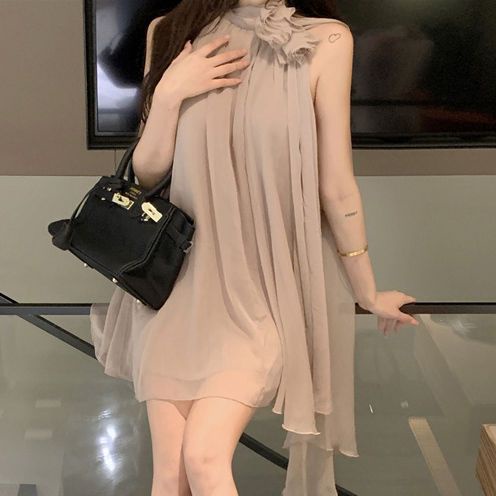 Đầm Không Tay Cao Cấp Thời Trang Mùa Hè Mới 2023 Cho Nữ