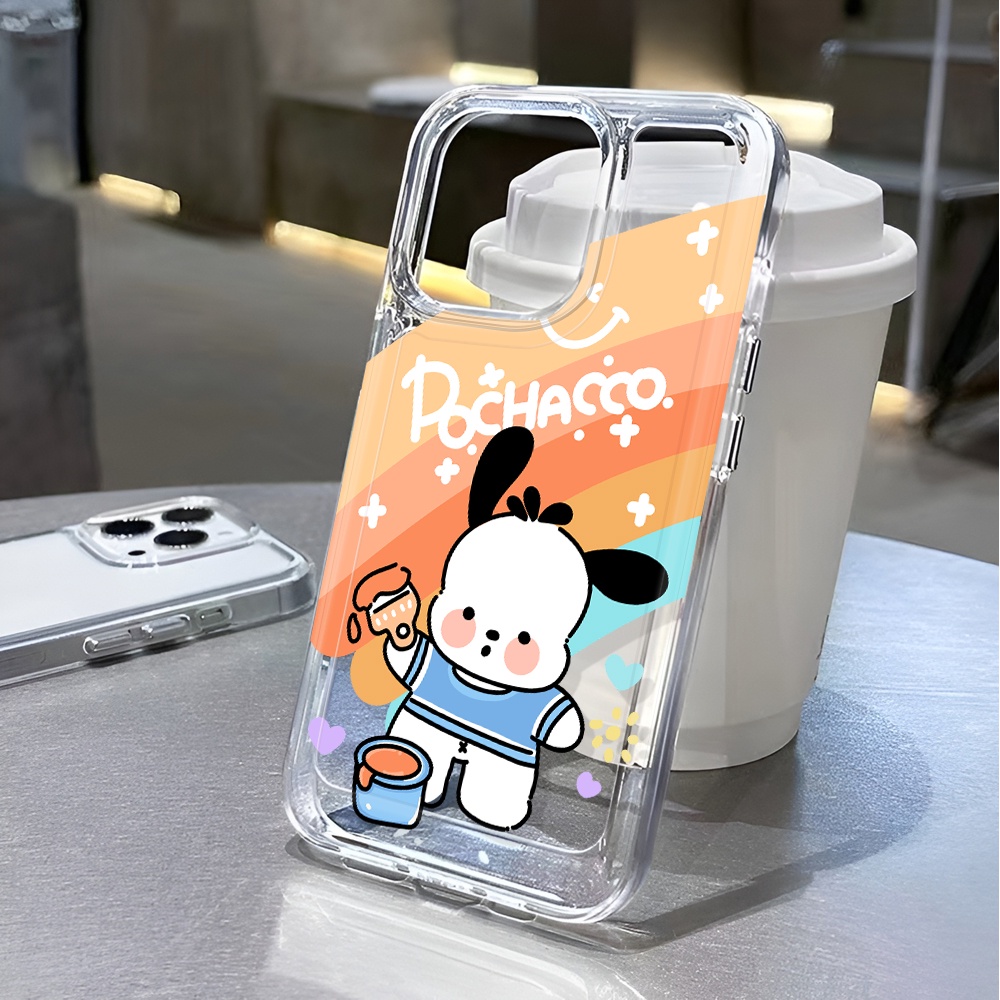 Ốp Điện Thoại Trong Suốt In Hình Cầu Vồng Cho iphone 14 pro max 11 13 12 7 8 Plus X XR XSMax