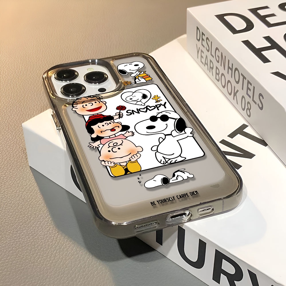 Ốp Điện Thoại Trong Suốt In Hình Cậu Bé Không Gian Cho iphone 14 pro max 11 13 12 7 8 Plus X XR XSMax