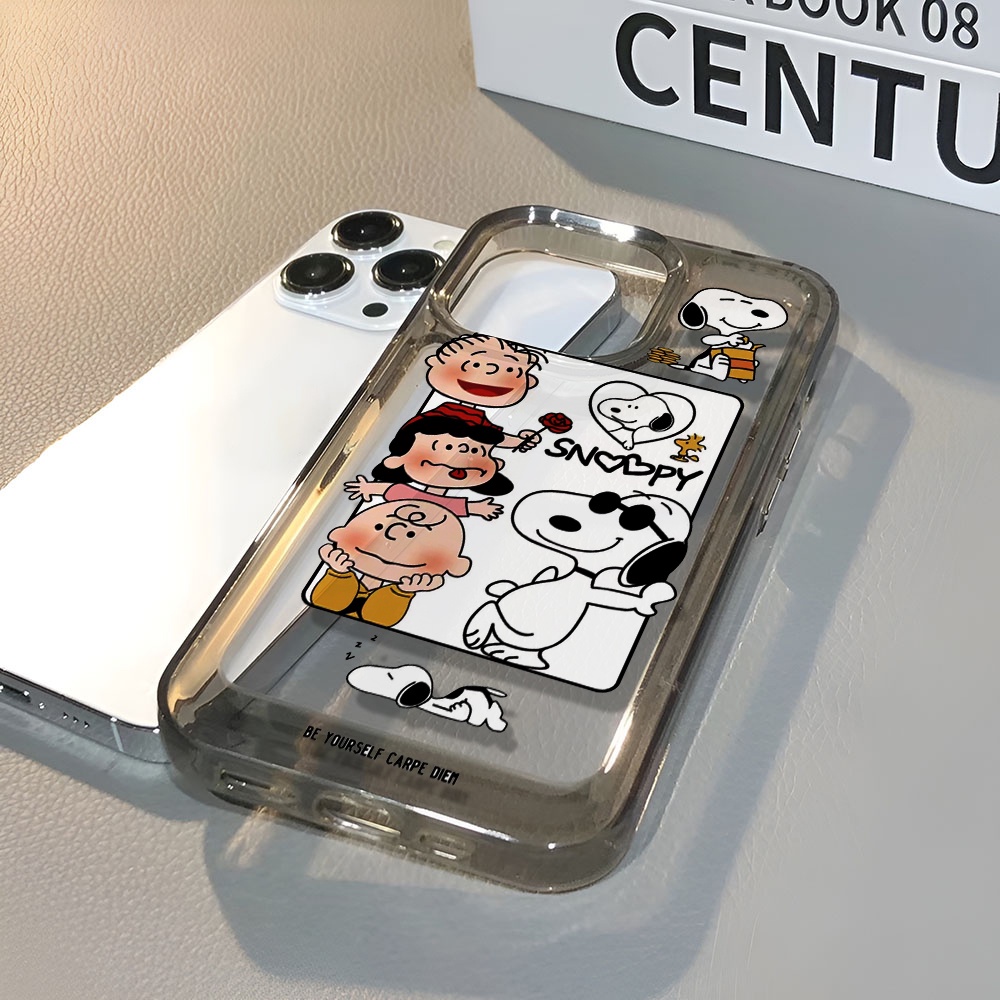 Ốp Điện Thoại Trong Suốt In Hình Cậu Bé Không Gian Cho iphone 14 pro max 11 13 12 7 8 Plus X XR XSMax