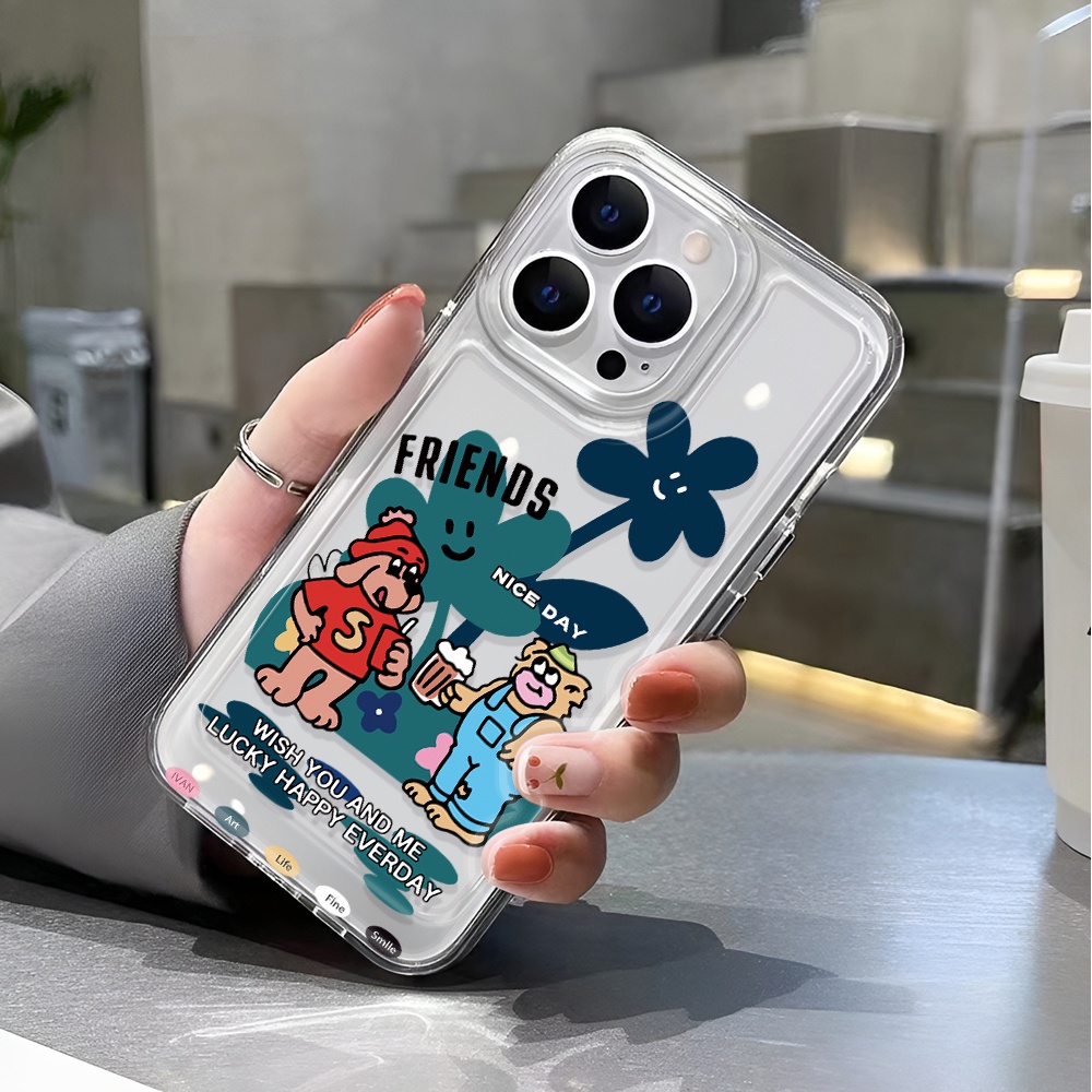 Ốp Điện Thoại Trong Suốt Họa Tiết Vũ Trụ Cho iphone 14 pro max 11 13 12 7 8 Plus X XR XSMax