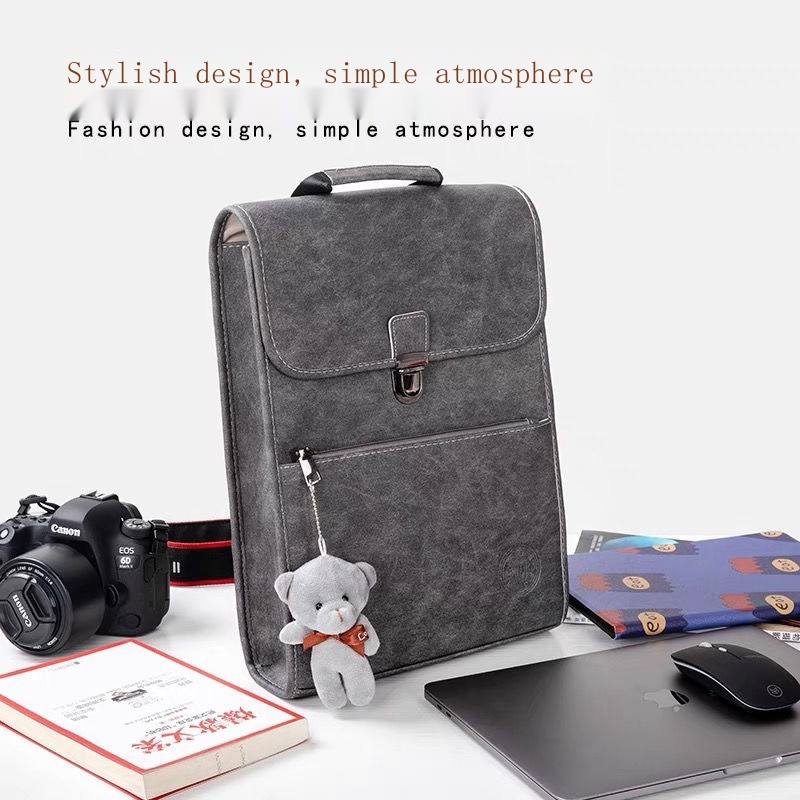 Balo Đựng Laptop 16 Inch Thiết Kế Đơn Giản Phong Cách Hàn Quốc