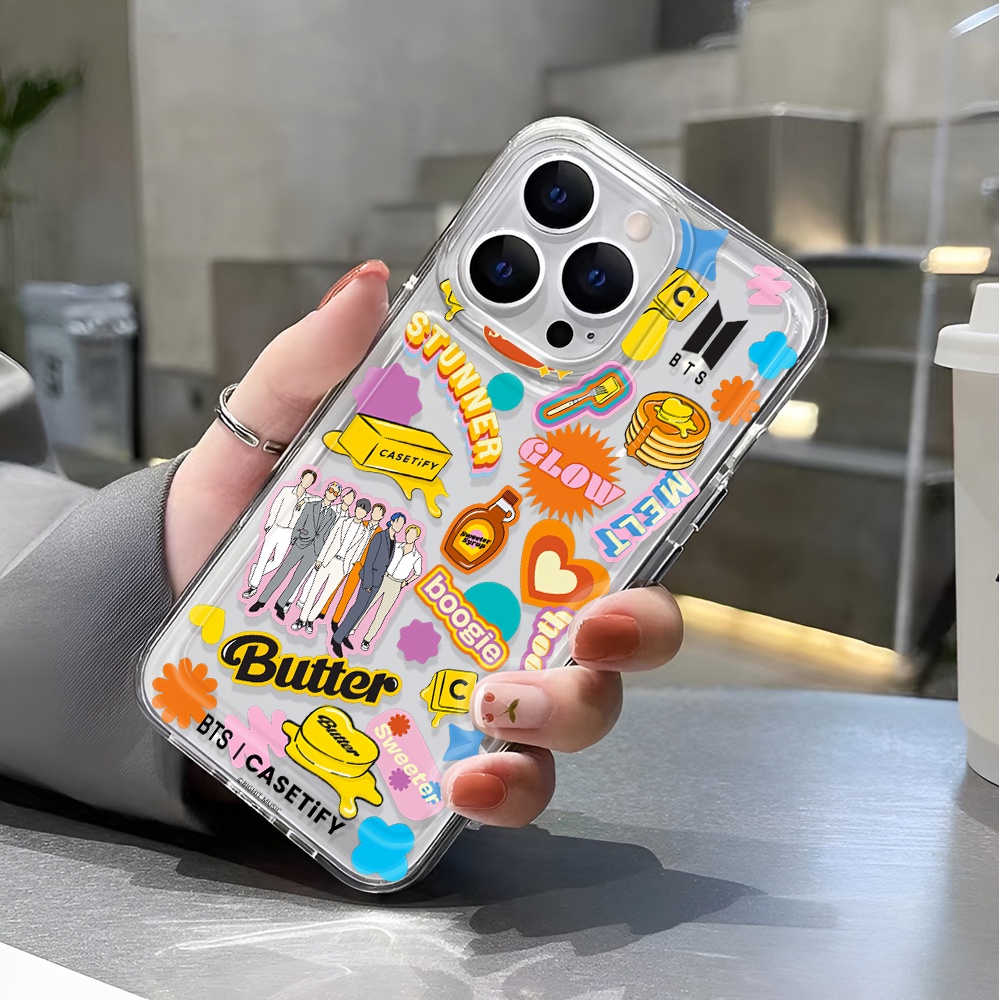 Ốp Điện Thoại Trong Suốt Chống Sốc In Hình Quả Bơ Cho iphone 14 pro max 11 13 12 7 8 Plus X XR XSMax