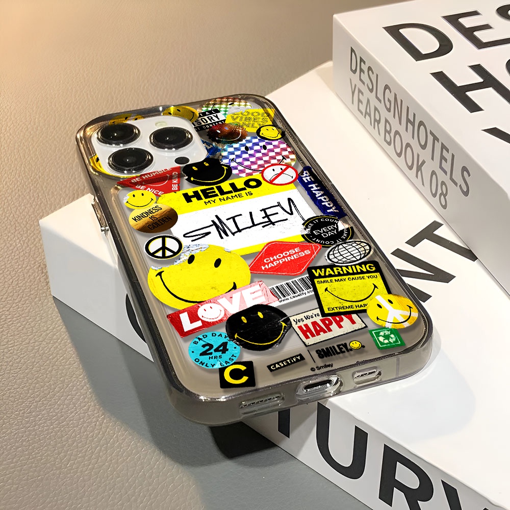 Ốp Điện Thoại Trong Suốt Chống Sốc Họa Tiết Chữ Hello Cho iphone 14 pro max 11 13 12 7 8 Plus X XR XSMax