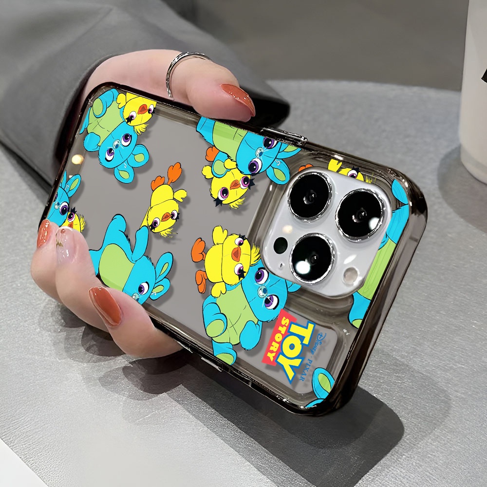 Ốp Điện Thoại Trong Suốt Chống Sốc In Hình Thỏ Dễ Thương Cho iphone 14 pro max 11 13 12 7 8 Plus X XR XSMax