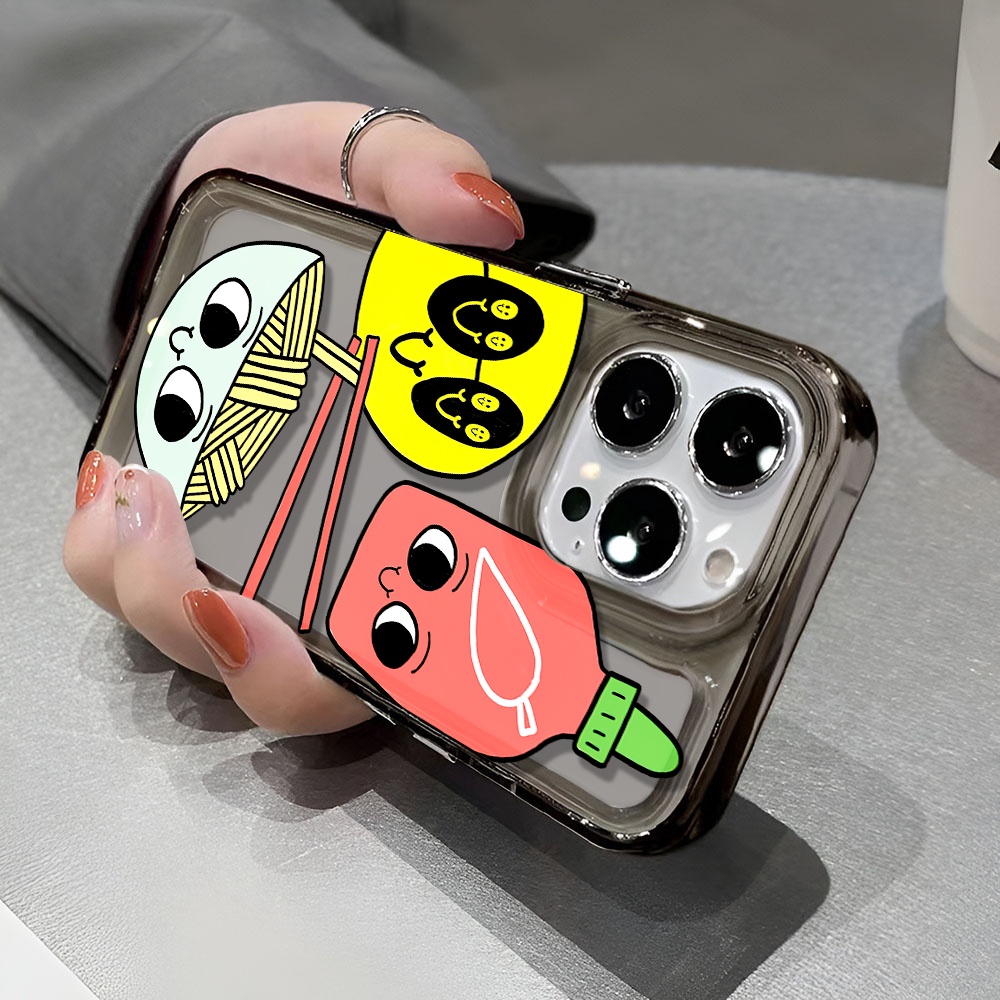 Ốp Điện Thoại Trong Suốt Chống Sốc In Họa Tiết Hoạt Hình Cho iphone 14 pro max 11 13 12 7 8 Plus X XR XSMax
