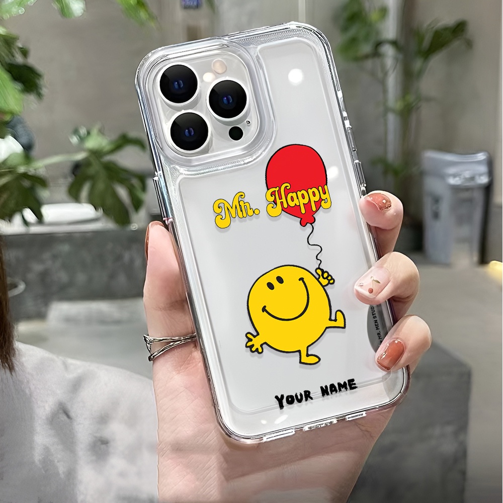 Ốp Điện Thoại Trong Suốt Chống Sốc In Hình Khinh Khí Cầu Thời Trang Cho iphone 14 pro max 11 13 12 7 8 Plus X XR XSMax