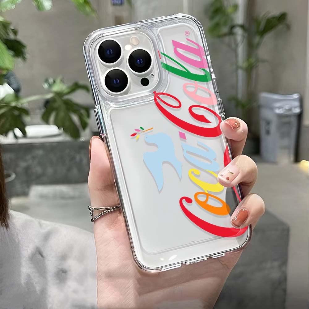 Ốp Điện Thoại Trong Suốt Chống Sốc Họa Tiết Chim Hoạt Hình Cho iphone 14 pro max 11 13 12 7 8 Plus X XR XSMax