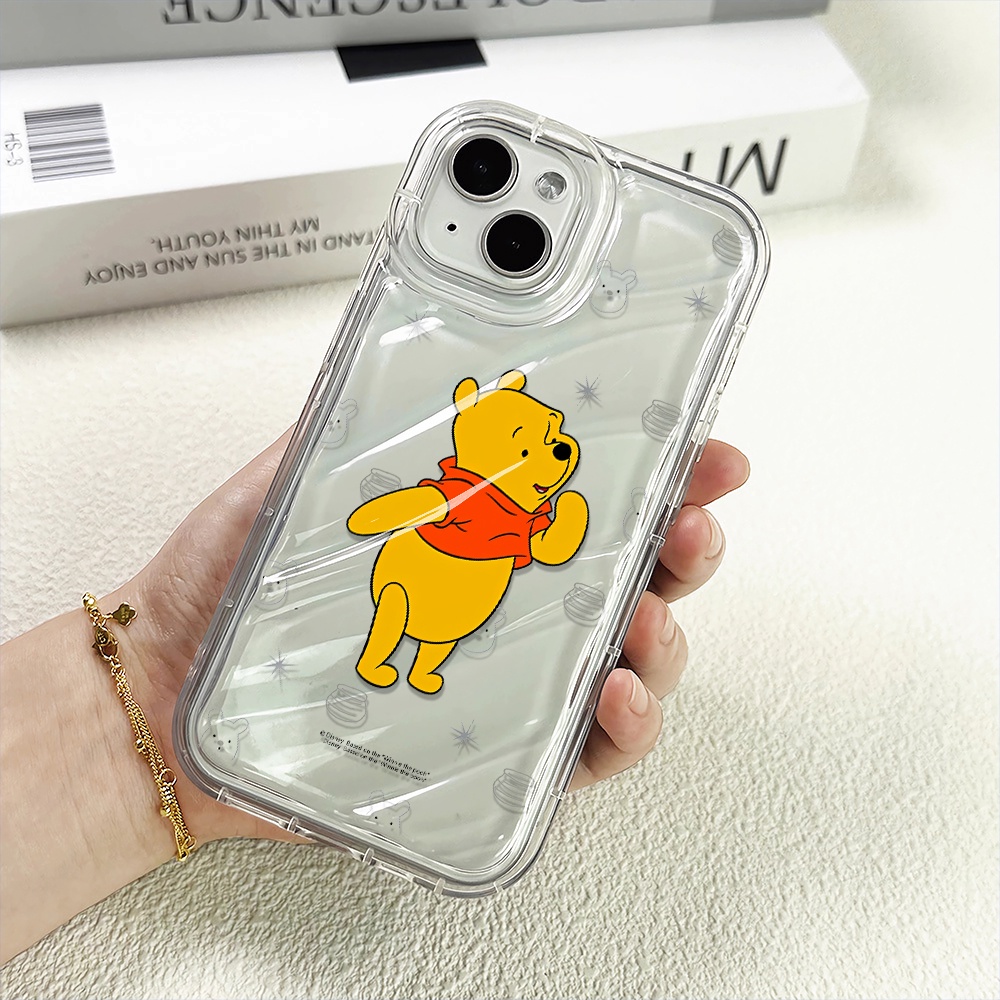 Ốp Điện Thoại Trong Suốt In Hình Gấu Winnie Hoạt Hình Cho iphone 14 pro max 11 13 12 8 7 Plus XSMax X XR