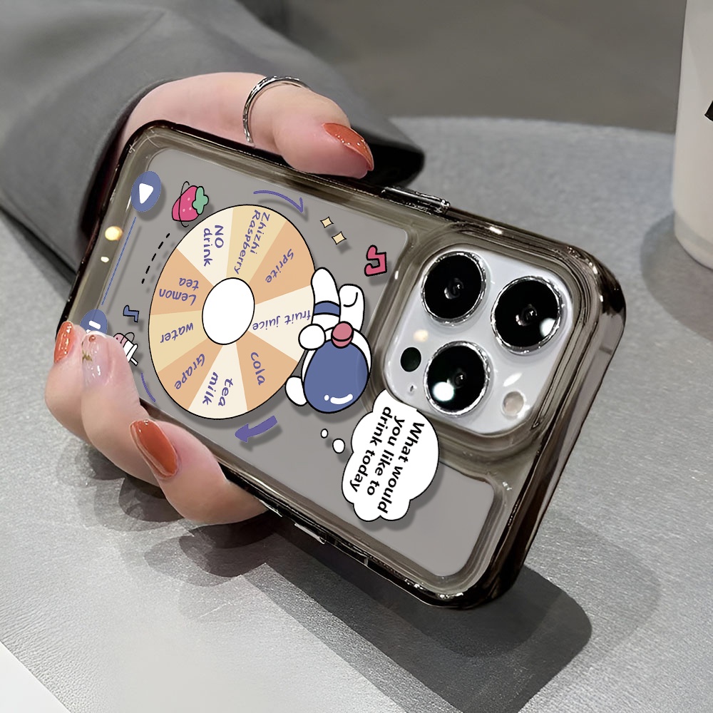 Ốp Điện Thoại Trong Suốt Chống Sốc In Hình Phi Hành Gia Hoạt Hình Cho iphone 14 pro max 11 13 12 7 8 Plus X XR XSMax
