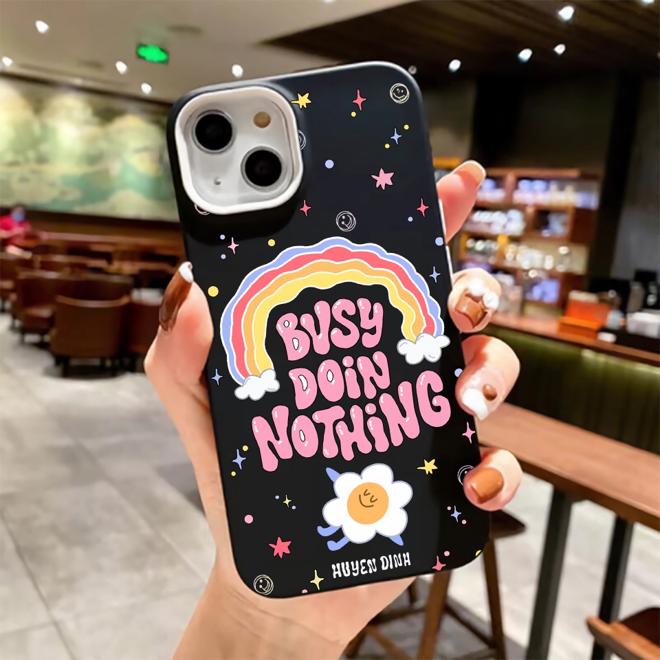 Ốp Điện Thoại silicon Dẻo Hình Hoa Cầu Vồng 3 Trong 1 Cho iPhone 14Promax 13 12 11 7Plus 7 X Xs Max XR