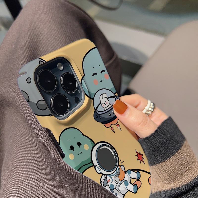 Ốp Điện Thoại Cứng In Hình Hành Tinh Cho iphone 14promax 11 13 12 7Plus 8 X XS Max