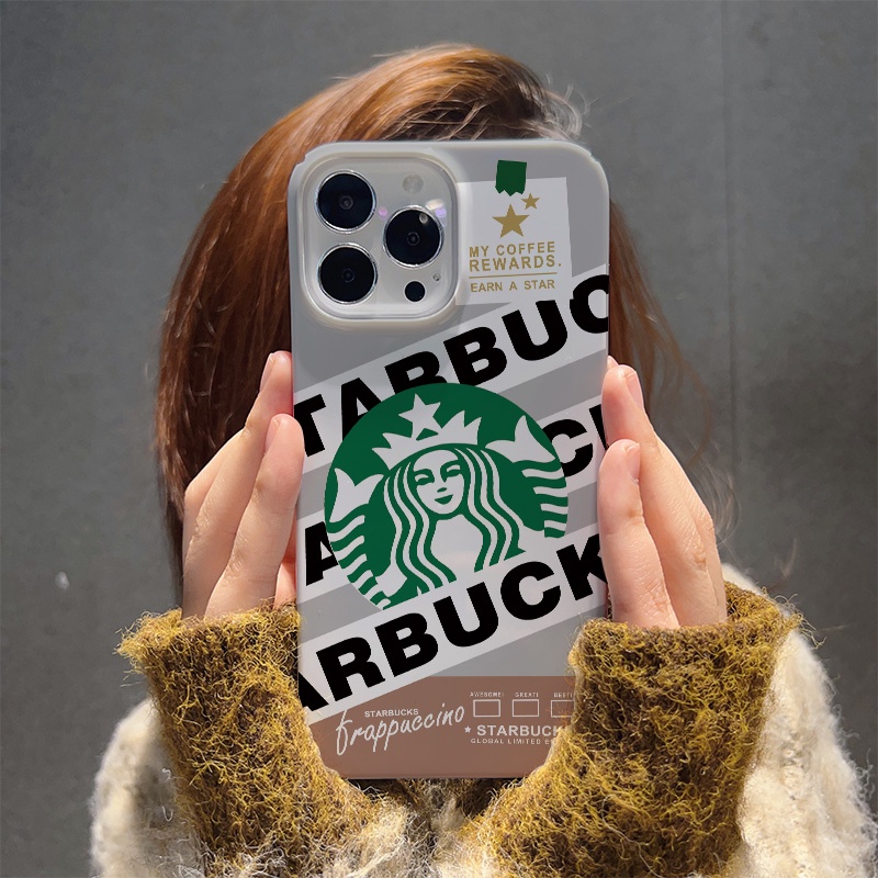 Ốp Điện Thoại Cứng In Hình Cà Phê Thời Trang Cho iphone 14 pro Max 11 13 12 7Plus 8 X XS Max