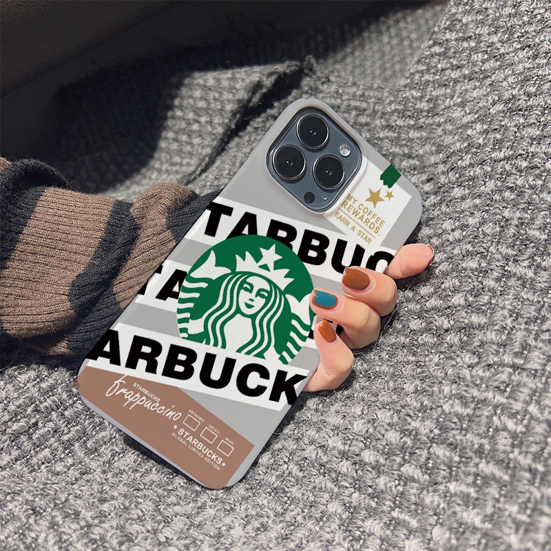 Ốp Điện Thoại Cứng In Hình Cà Phê Thời Trang Cho iphone 14 pro Max 11 13 12 7Plus 8 X XS Max