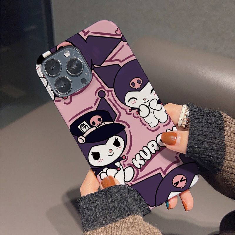 Ốp Điện Thoại Cứng Chống Sốc In Hình Kuromi Dễ Thương Cho iphone 14 pro Max 11 13 12 7Plus 8 X XS Max