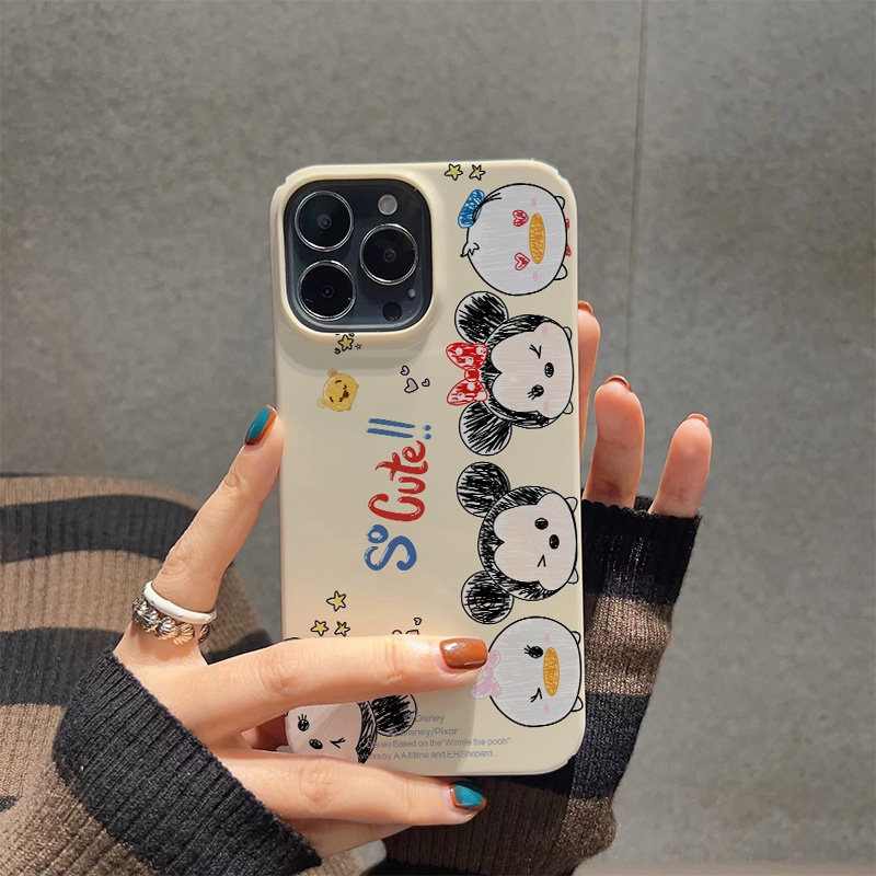 Ốp Điện Thoại Cứng Chống Sốc Họa Tiết Hoạt Hình Cho iphone 14 pro Max 11 13 12 7Plus 8 X XS Max