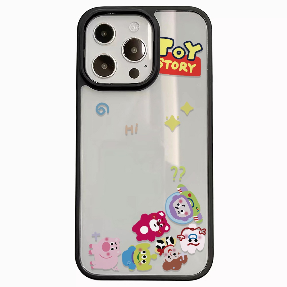 Ốp Điện Thoại Cứng Trong Suốt In Hoạt Hình Toy Story Cho iphone 14 pro Max 11 13 12 7Plus 8 X XS Max