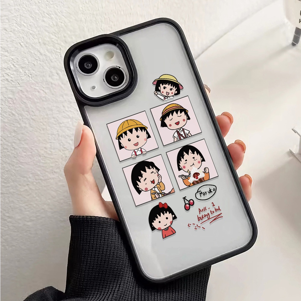 Ốp Điện Thoại Nhựa Acrylic Cứng Trong Suốt In Hình Quả Cherry Thời Trang Cho iphone 14 pro Max 11 13 12 7Plus 8 X XS Max