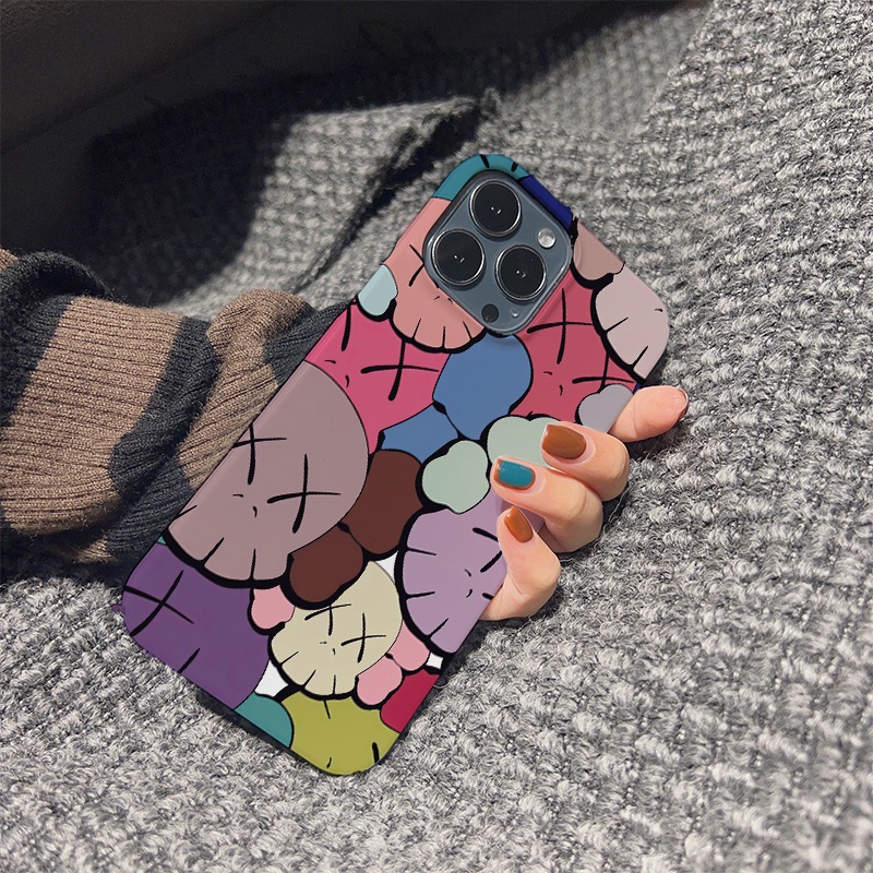 Ốp Điện Thoại Cứng Chống Sốc In Hình Gấu Hoạt Hình Cho iphone 14 pro Max 11 13 12 7Plus 8 X XS Max
