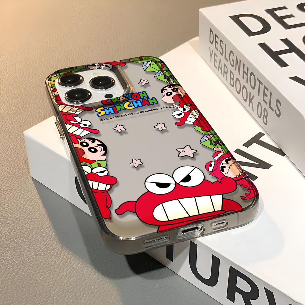 Ốp Điện Thoại Trong Suốt Chống Sốc In Hình Quái Vật Khủng Long Cho iphone 14 pro max 11 13 12 7 8 Plus X XR XSMax