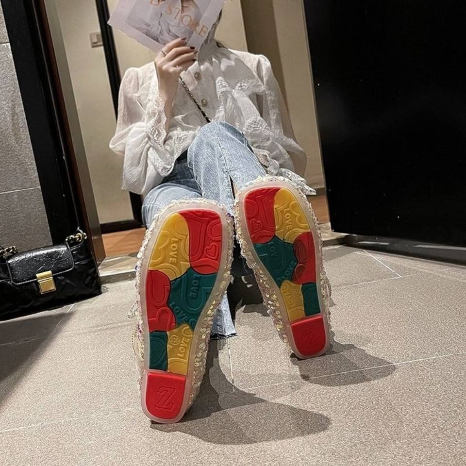 Dép Lê Đế Bệt Quai Nơ Thời Trang Hè Thanh Lịch