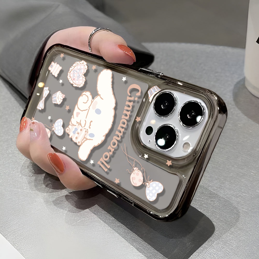 Ốp Điện Thoại Trong Suốt Hình Gấu Cinnamoroll Cho iphone 14 pro max 11 13 12 7 8 Plus X XR XSMax