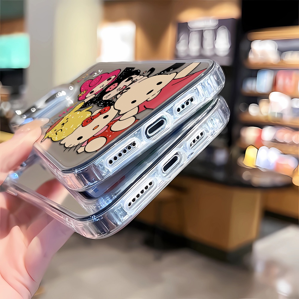 Ốp Điện Thoại Họa Tiết Hello Kitty Cho iphone 14 pro max 11 12 13 8 7 Plus X XR XSMax