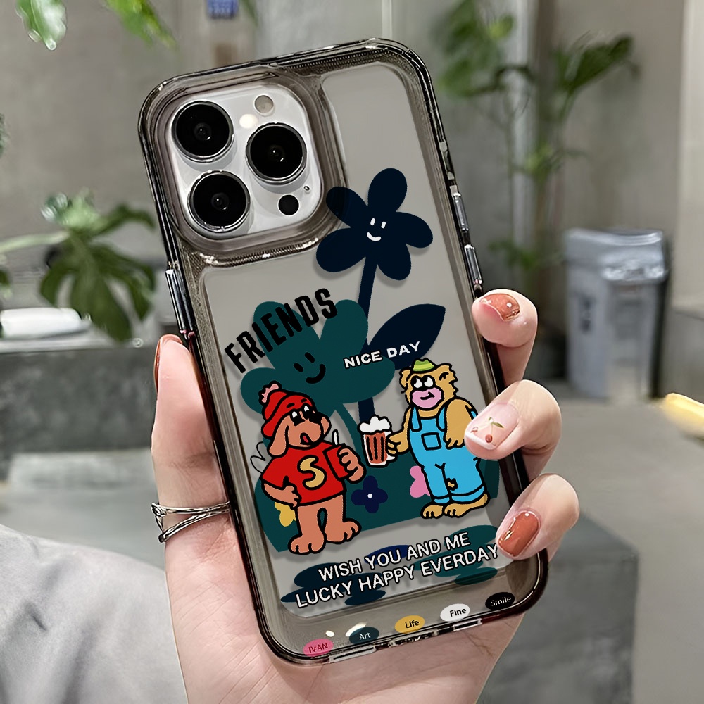 Ốp Điện Thoại Trong Suốt Họa Tiết Vũ Trụ Cho iphone 14 pro max 11 13 12 7 8 Plus X XR XSMax