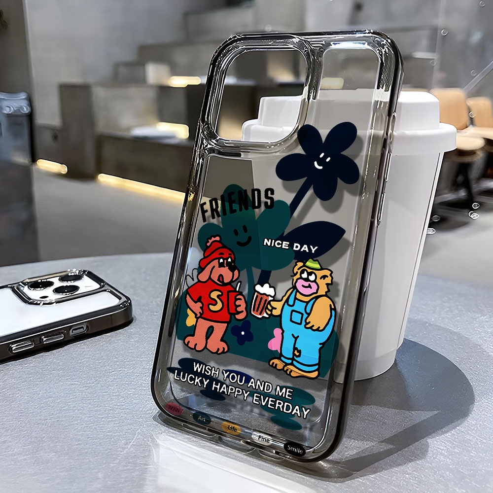 Ốp Điện Thoại Trong Suốt Họa Tiết Vũ Trụ Cho iphone 14 pro max 11 13 12 7 8 Plus X XR XSMax