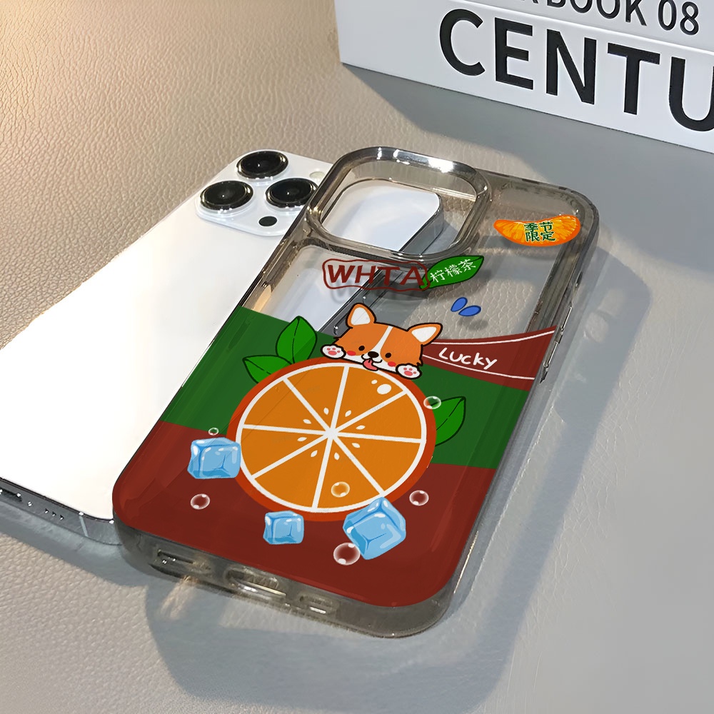 Ốp Điện Thoại Trong Suốt Chống Sốc In Hình Chú Chó Cho iphone 14 pro max 11 13 12 7 8 Plus X XR XSMax