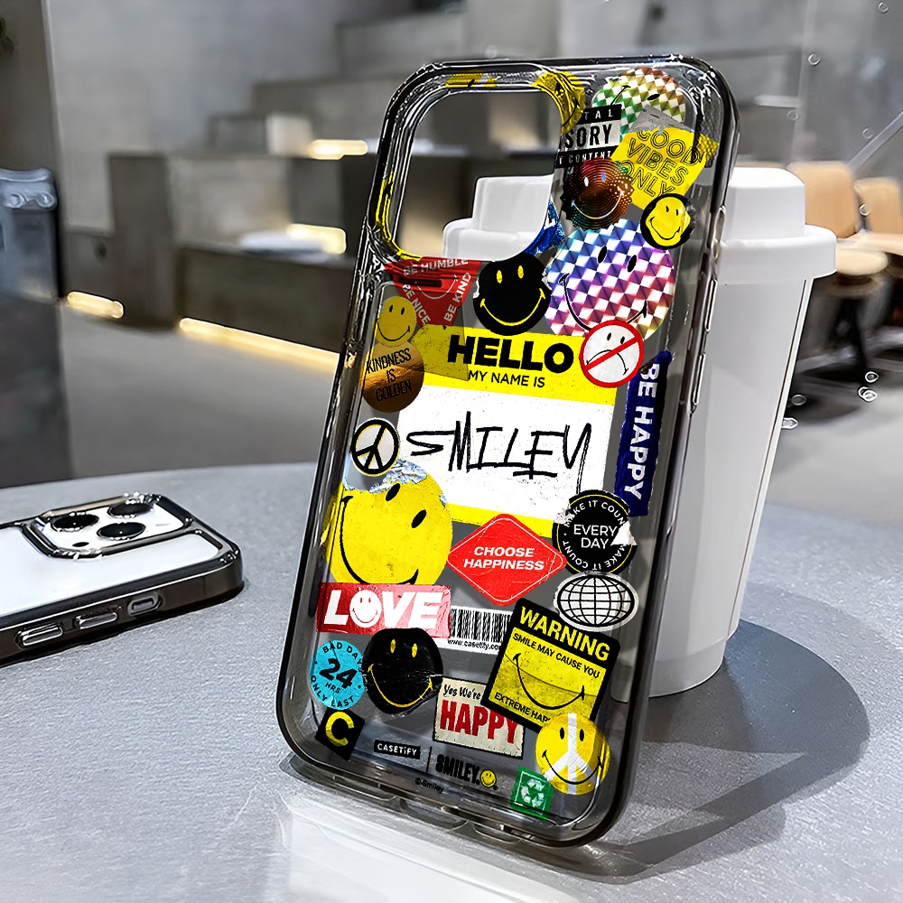 Ốp Điện Thoại Trong Suốt Chống Sốc Họa Tiết Chữ Hello Cho iphone 14 pro max 11 13 12 7 8 Plus X XR XSMax