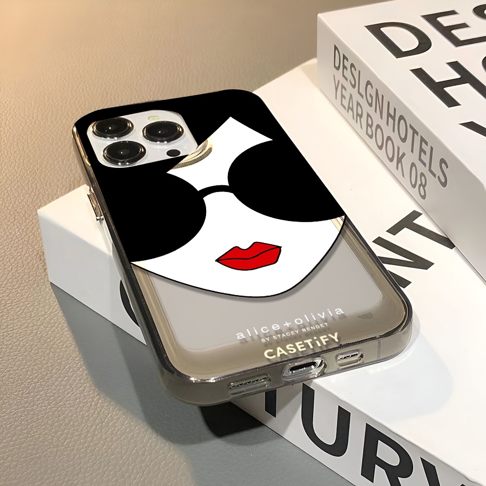 Ốp Điện Thoại Trong Suốt Chống Sốc In Hình Cô Gái Không Gian Cho iphone 14 pro max 11 13 12 7 8 Plus X XR XSMax