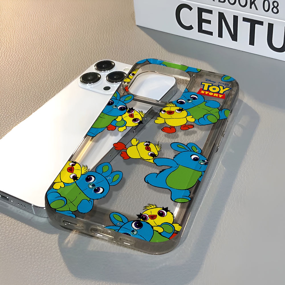 Ốp Điện Thoại Trong Suốt Chống Sốc In Hình Thỏ Dễ Thương Cho iphone 14 pro max 11 13 12 7 8 Plus X XR XSMax