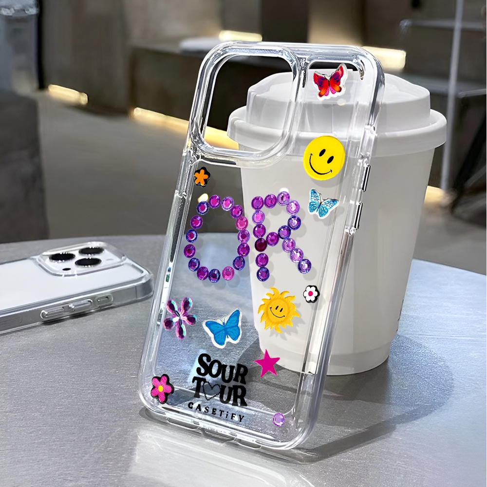 Ốp Điện Thoại Trong Suốt Chống Sốc In Hình Bướm Thời Trang Cho iphone 14 pro max 11 13 12 7 8 Plus X XR XSMax