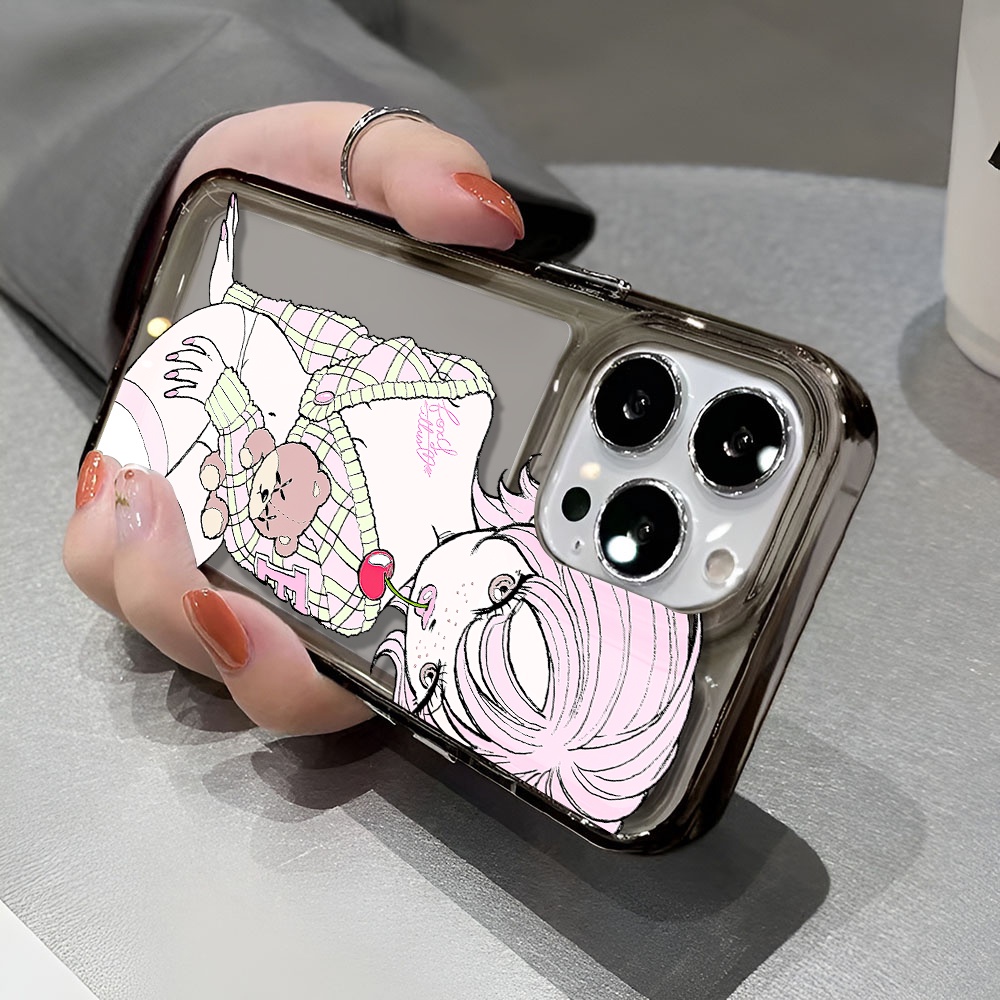 Ốp Điện Thoại Trong Suốt Chống Sốc In Hình Cô Gái Không Gian Cho iphone 14 pro max 11 13 12 7 8 Plus X XR XSMax