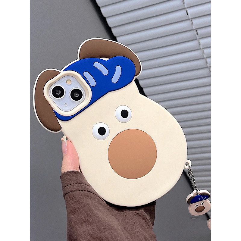 Ốp Điện Thoại Silicone Họa Tiết Hoạt Hình Cho iphone14promax 13 12 11