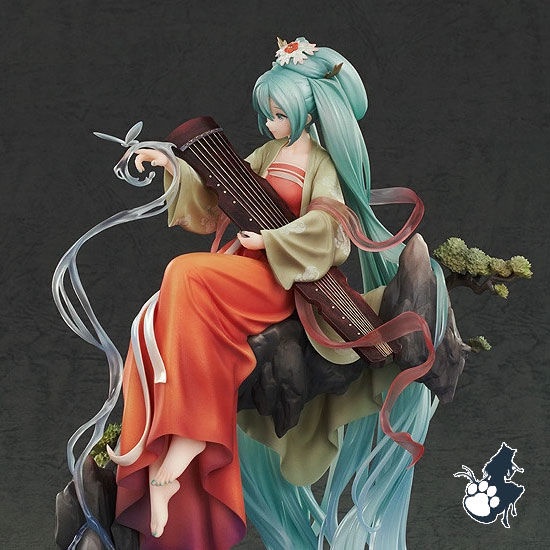 Mô Hình Nhân Vật Hatsune Miku Mặc Sườn Xám Tuyết Xinh Xắn